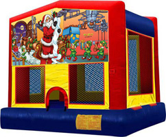 Christmas Theme Bouncer