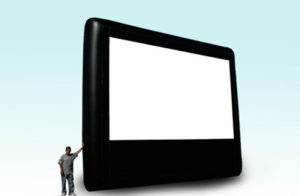 inflatable movies screen