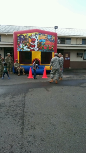 Our National Guard enjoying a family Holiday 